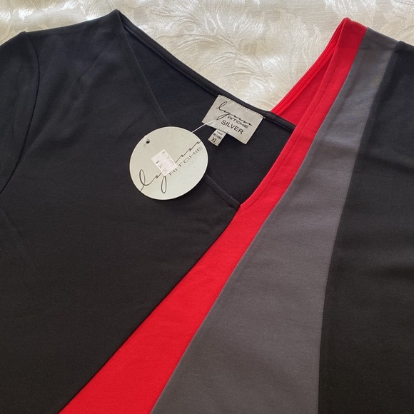 Color Block Knit Top NWT - Picture 3 of 10